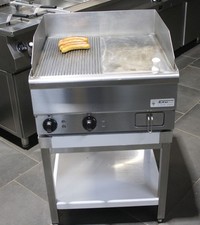 Grillplatte Fa. EKU halb glatt/ halb geriffelt &uuml;berholt + 12 Monate Garantie*