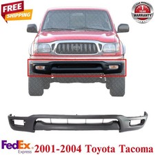 Front Lower Valance Panel Primed W Fog Light Holes For 2001-2004 Toyota Tacoma