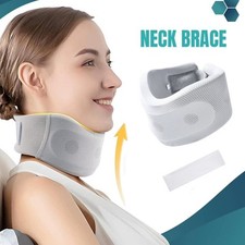 Support Wrap Soft Foam Cervical Collar Neck Pain Relief Adjustable Neck Brace