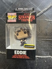 Funko Pop Pocket NETFLIX COSAS EXTRAÑAS TEMPORADA 4 EDDIE GUITARRA LLAVERO BOXLUNCH
