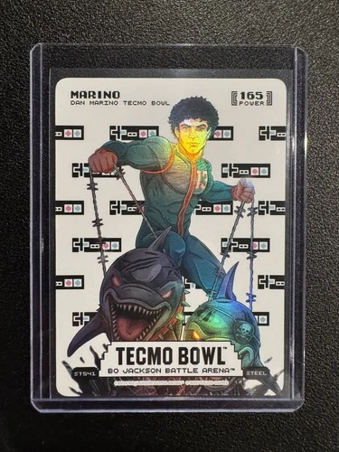 2026 Bo Jackson Battle Arena Tecmo Bowl Marino “Dan Marino” Steel Sore Thumb BF