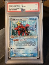 Crawdaunt ex 99/110 EX Holon Phantoms Holo on eBay