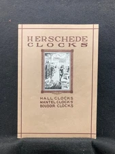 Herschede Clocks: A Selection From Four Catalogs 1904-1927 (Softcover, 1991)