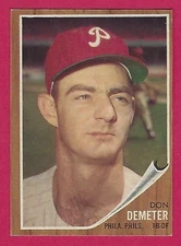 1962 Topps - Don Demeter #146 - Philadelphia Phillies - NM