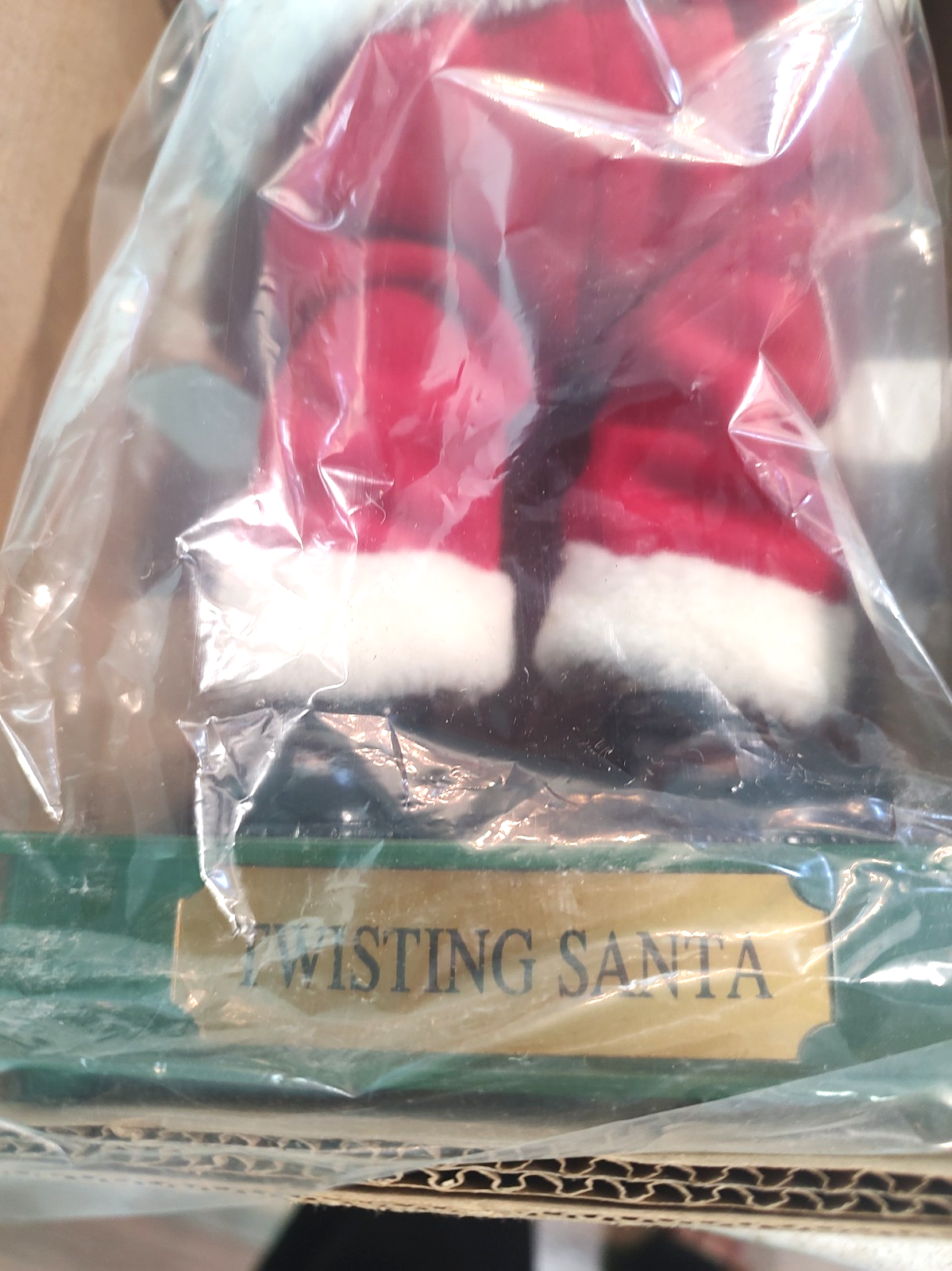 Vintage Twisting Santa Sings & Dances Animated Christmas Figure Holiday ...