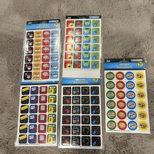 Lot Of 5 Packs Of Stickers Total Of 480 Stickers Teacher Student Award Stickers