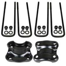 Rear Leaf Spring Plate with Ubolt for 1995-2002 Dodge Ram 2500 3500 fit DANA 70