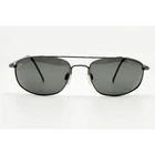 Sun Flex Sunglasses Men Gunmetal Paradigm Titanium Aviator Rectangle One Size