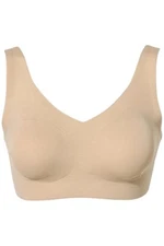 Rhonda Shear Women's Infinity Edge Sweetheart Bra Beige