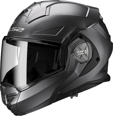 LS2 Advant X Modular Motorcycle Helmet Solid Matte Titanium XS