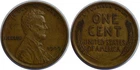 1909 1C Lincoln Wheat Cent AU