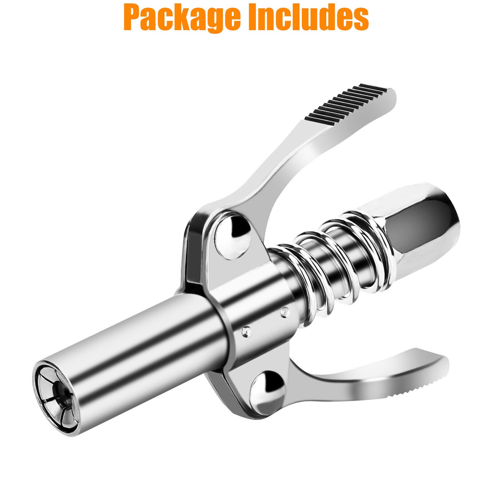 Car Syringe Lubricant Tip Lubricant Grease Gun Coupler 1/8" NPT Grease Oil Pump