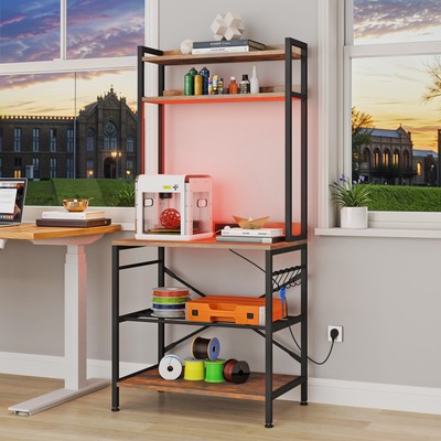 3D Printer Table 3D Printer Stand with Filament Storage Large with Filament Rack