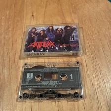 Anthrax  I'm The Man CASSETTE TAPE 1st US AR issue public enemy black sabbath
