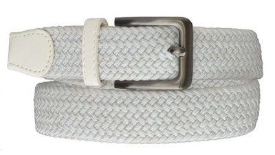 Marshal Wide Men's Elastic Stretch Belt metal Buckle Belt Casual Golf Belt