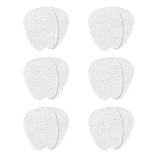 6 Pairs High Heel Pads Lint Forefoot Pad Shoe Tongue Patch Lint Metatarsal Pads