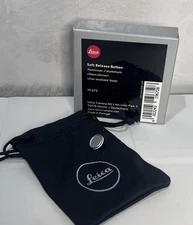 Leica Soft Release Button Aluminum Silver 19672 for Q3, M Cameras  *NEW*