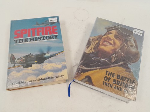 WW2 Hardcover Buchpaket - SPITFIRE: The History & The Battle of Britain - Krieg