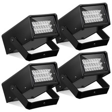 4 Packs Strobe Party Lights, Bright LED Strobe Stage Light Mini Party Lights ...