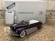 Danbury Mint 1950 Mercury Custom Convertible Die Cast Model 124 Size Orig. Box