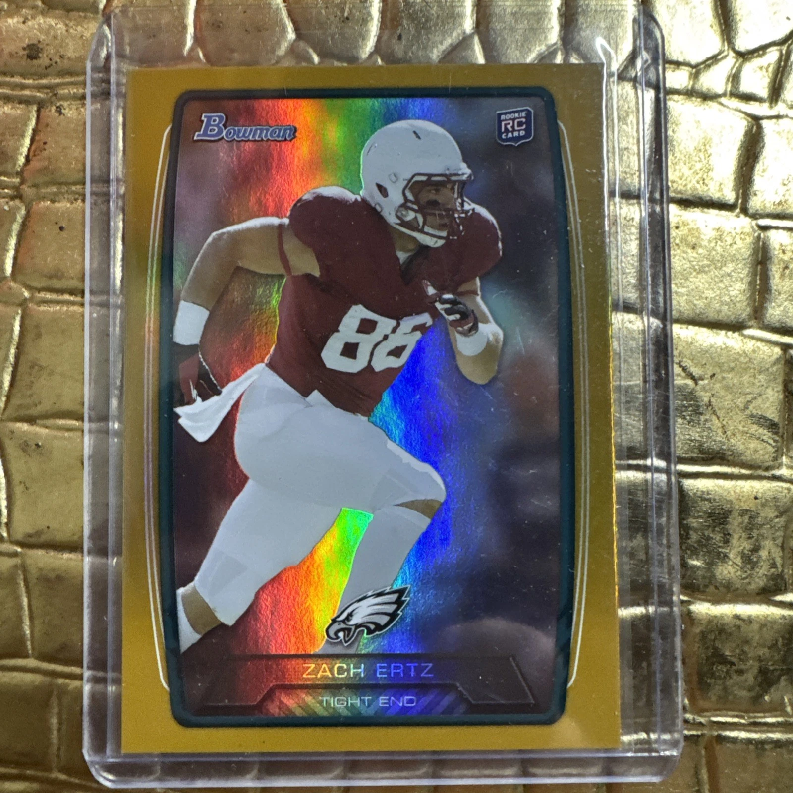 Zach Ertz Bowman #119 Gold