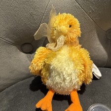 Ty Beanies Beanie Babies Chickie The Yellow Chick Soft Toy 2001