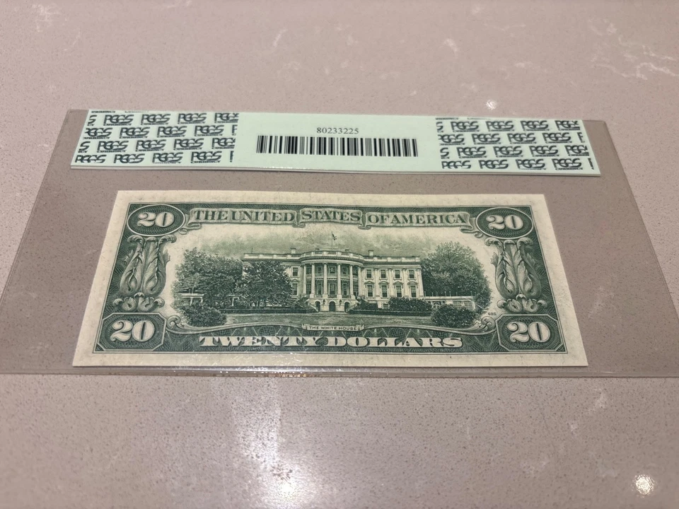 1950 $20 Federal Reserve Note Chicago FR## 2059-G, PCGS GemNew 65 PPQ - Image 2 of 2