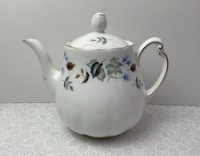 Colclough Bone China Linden Teapot Superb Condition 1.1/2 Pints