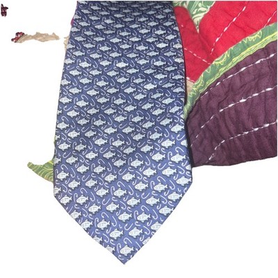 Vineyard Vines  |  Shep & Ian 100% Silk Ocean   &   Blue Tie *Hand Made In USA