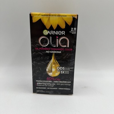 Garnier Olia Oil-Powered Permanent Color 2.11 Platinum Black 1 Pack