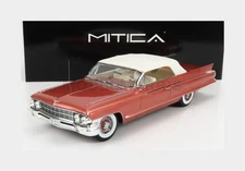 MITICA MYTHICA102001 CADILLAC - ELDORADO BIARRITZ CONVERTIBLE CLOSED 1962 - PINK 