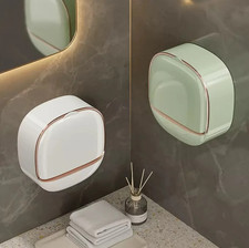 1pc Waterproof Hanging Soap Box with Drainage...