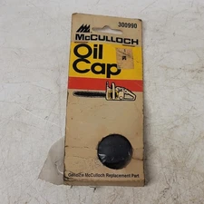 OEM McCulloch Chainsaw Fuel Cap 300990 for Eager Beaver, Silver Eagle MORE - NOS