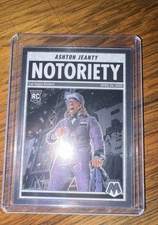 2025 Panini Mosaic - Notoriety Ashton Jeanty #18 (RC)