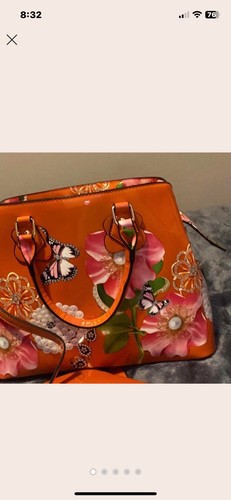 Le Miel Orange Purse