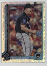 2025 Topps Chrome Logofractor Edition Valente Bellozo #122 3gq