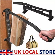 Efficiently Split Kindling Portable Wall Mounted Wood Splitter Detachable