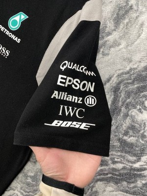 Hugo Boss Mercedes AMG Petronas Polo Shirt F1 Racing Team Men Size