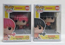 Funko Pop Animation Ranma 1/2 Ranma #2026 Common & CHASE Set of 2 w/Protectors