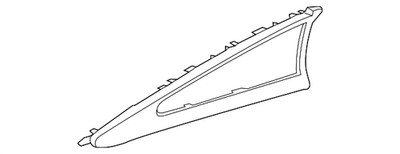 Genuine Ford Applique Door Trim Panel FA1Z-78239A00-HB