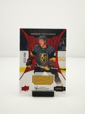 2019-20 Trilogy Rookie Premieres #/499 Jimmy Schuldt Red Foil Material Jersey 70