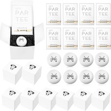 8 Sets Groomsman Proposal Gift Box with Golf Balls, Bamboo Tees, and ......