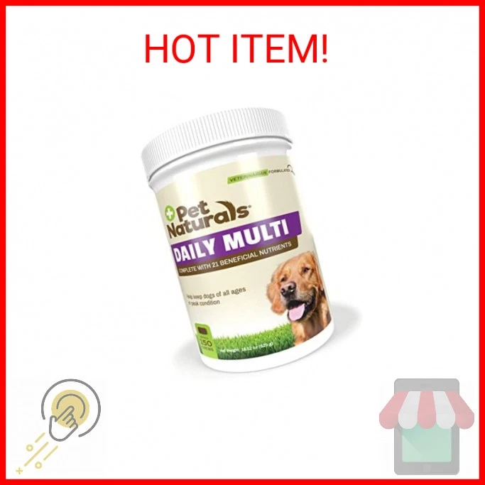 Pet Naturals Daily Multivitamin for Dogs – 28 Essential Nutrients, Fatty Acids & - Image 2 of 2