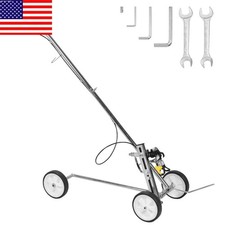Wheeled Line Striper Machine with Nozzle for Parking Lots Driveway Playground