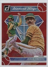 2023 Panini Donruss Diamond Kings Holo Red /2023 Rollie Fingers #18 HOF 0p1q