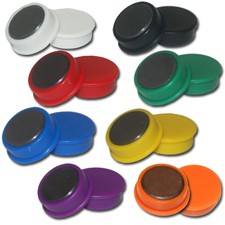 Pinnwand Magnete D20x7 mm Rund Farbig Bunt B�...