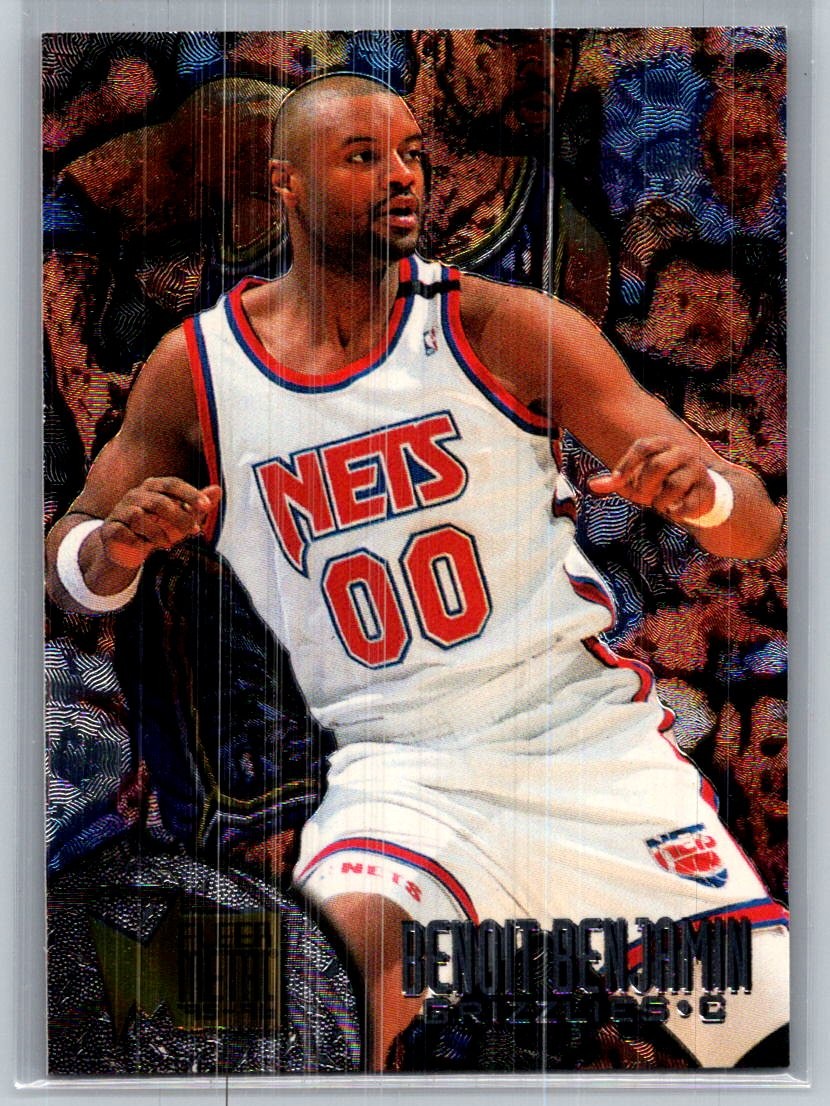 1995-96 Metal Basketball #113 Benoit Benjamin - VG - Vancouver Grizzlies