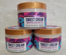 Tree Hut Sweet Cream Whipped Shea Butter Limited Edition Lotion 3 Tubs New