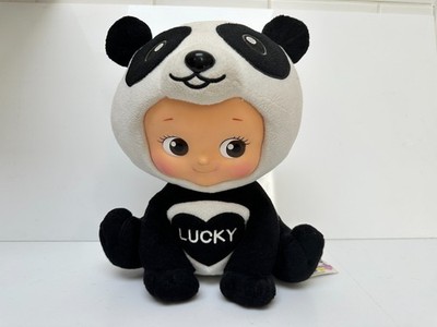 Rose O'neill Kewpie x Lucky Panda großer Plüsch selten Japan