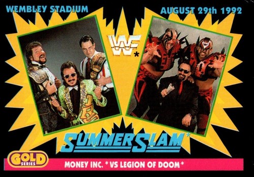 WWF WWE Merlin 1992 Part 1 (Black) Wrestling Trading Cards (summerSlam) Pick One - Picture 10 of 189